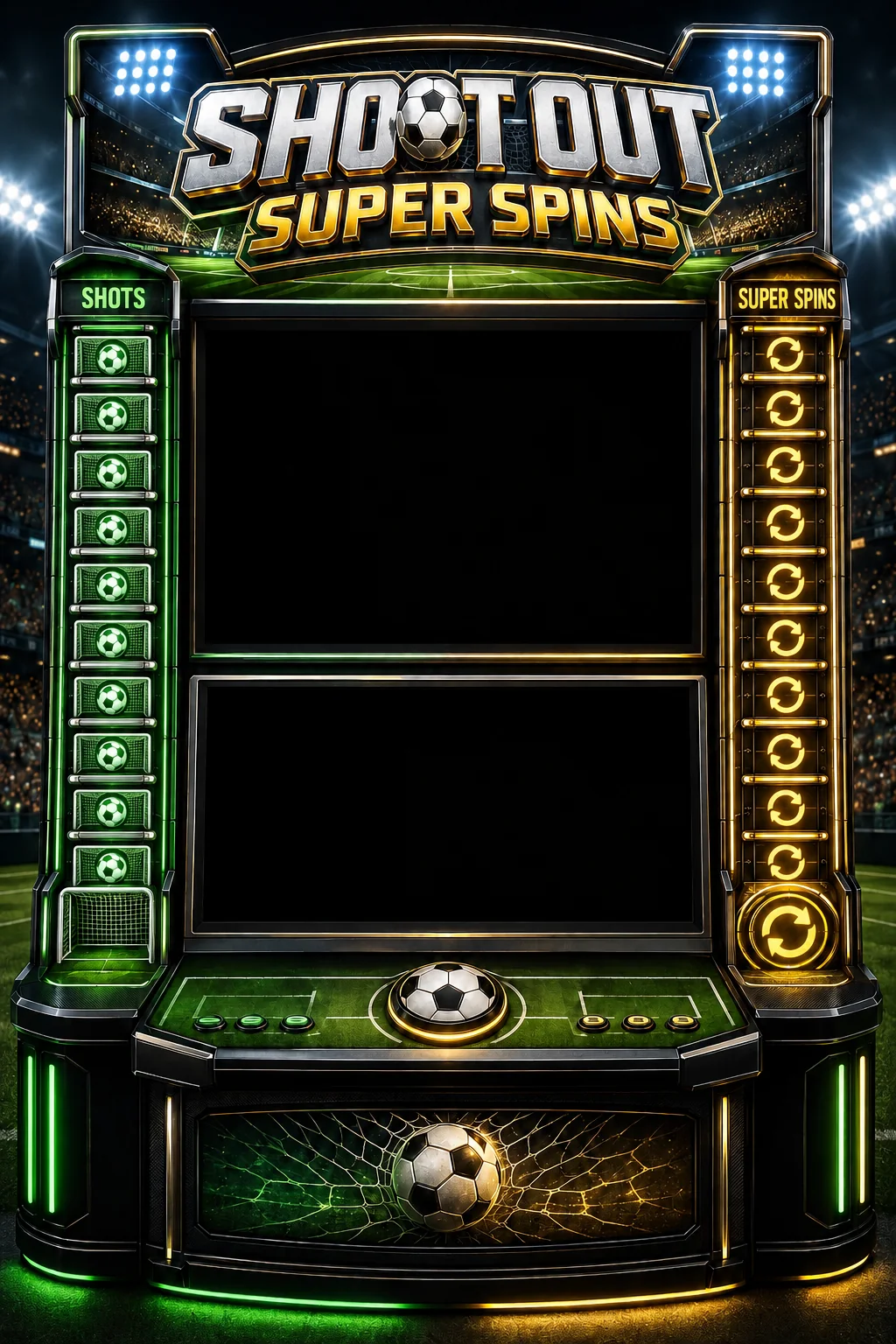 Shootout Super Spins football cabinet
