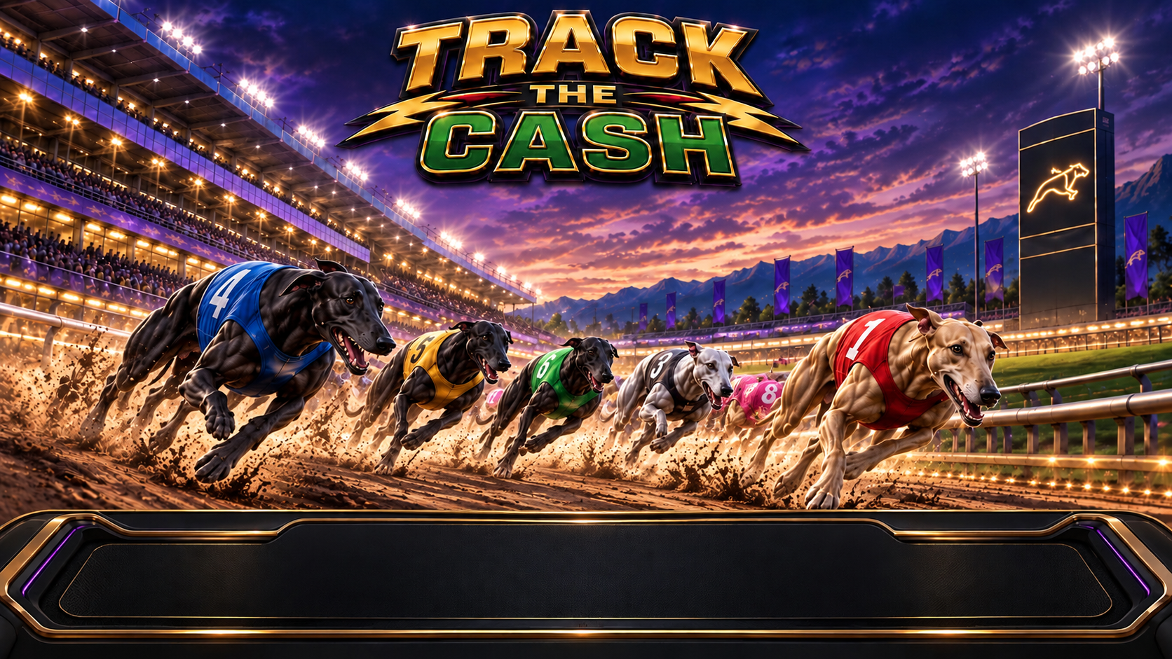 Track the Cash greyhound stadium cabinet