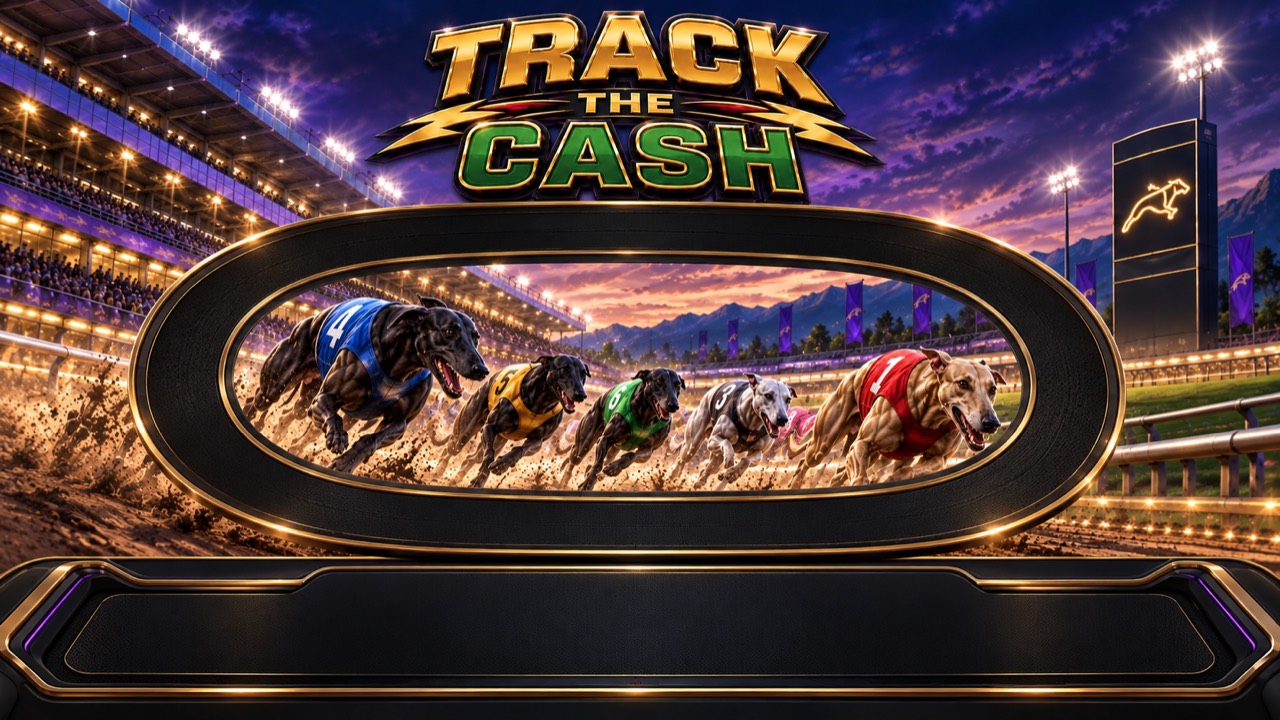 Track the Cash greyhound racing cabinet